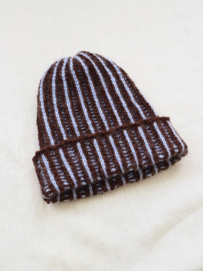 Knitting Pattern Escher Beanie image 1