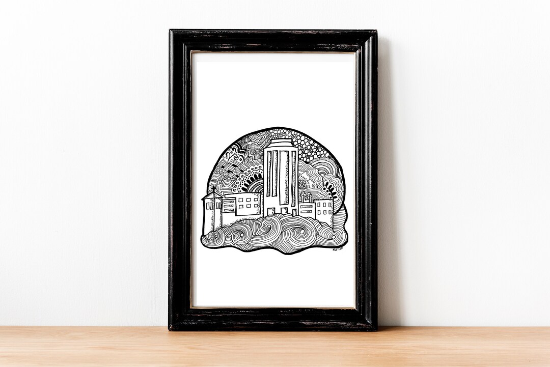 Harare Line Art Download Digital Harare Line Drawing Print Etsy Australia