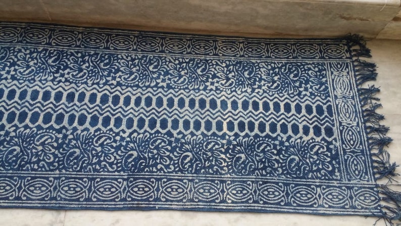 8x10 Ft Hand Made Area Indigo Boho Rug Printed Cotton Area Rugs,Home/&Living Room Area Rugs 4X6 Ft,8x10 Ft Custom All Size Rag Rug