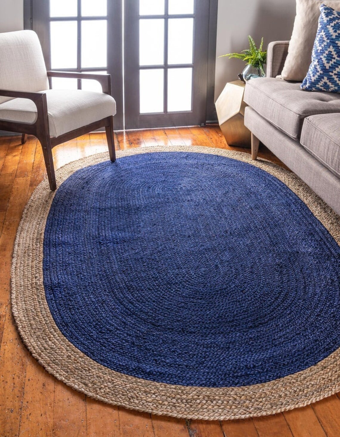 5x8 Oval Home DecorArea Round Rugs Vintage Area Rug Etsy