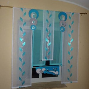 Panel curtain set