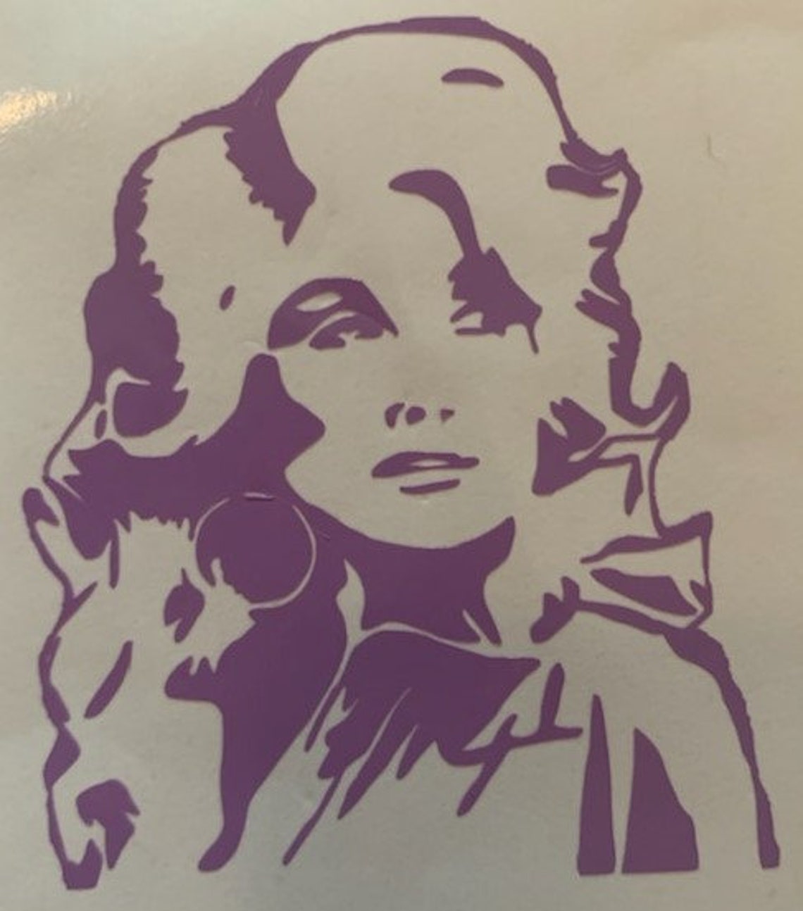 Dolly Parton Vinyl Decal Sticker Etsy
