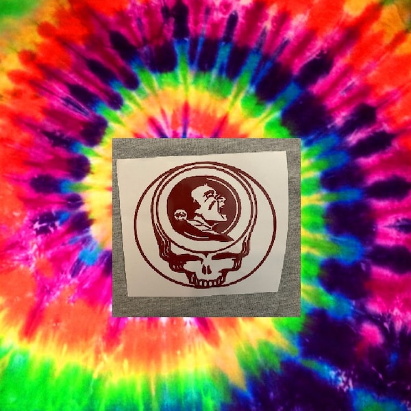 Steal Your Face USF FSU College Team Custom Vinyl Decal Sticker