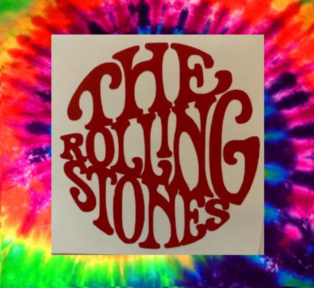 The Rolling Stones Vinyl Sticker Decal - Etsy