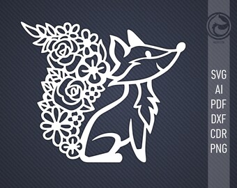 Download Cute Fox Svg Etsy