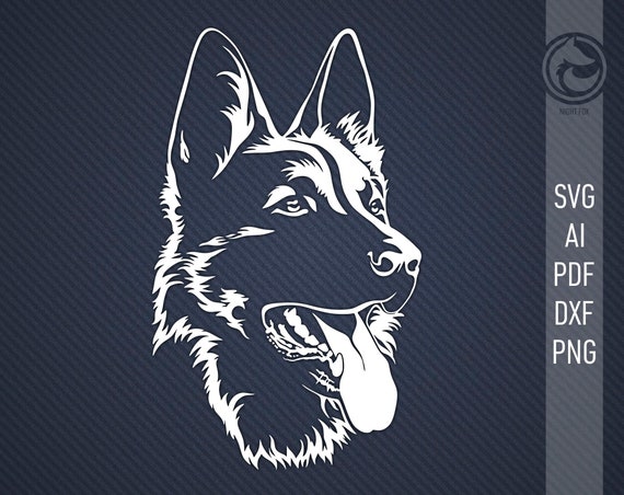 Download German Shepherd Svg File Dog Svg Cut Files For Cricut Etsy