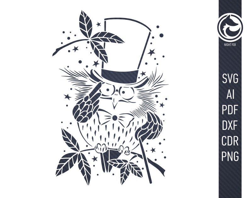 Download Owl SVG Owl Cut Files cut files for cricut silhouette | Etsy