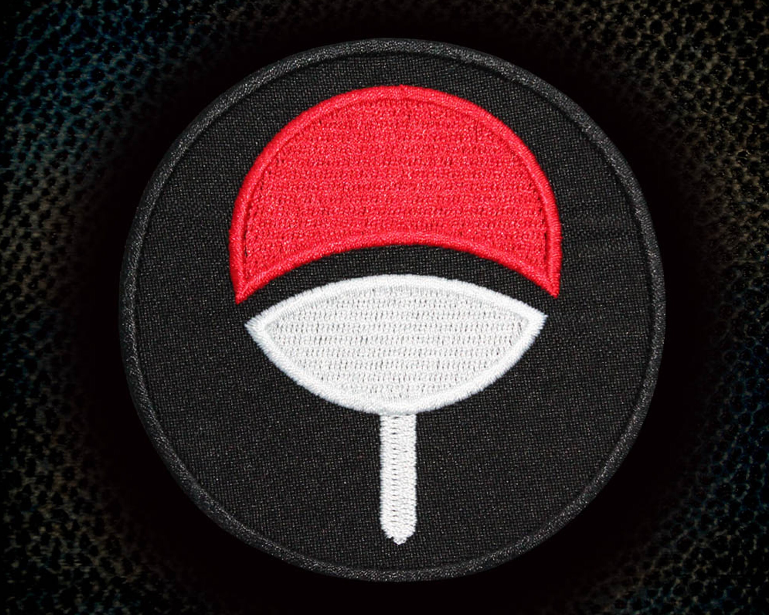 Uchiha Clan Embroidered patch Handmade Naruto patch Sew-on Anime embr…