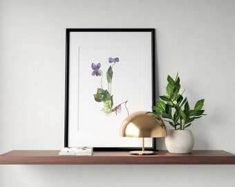 Botanical Prints, Wall Art, Nature Print, Fine Art Print