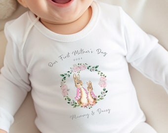 First Mothers Day Gift, Mothers Day Baby Outfit, Mothers Day Babygrow, Our First Mothers Day Gift, Mothers Day Gift, Mothers Day Baby Gift