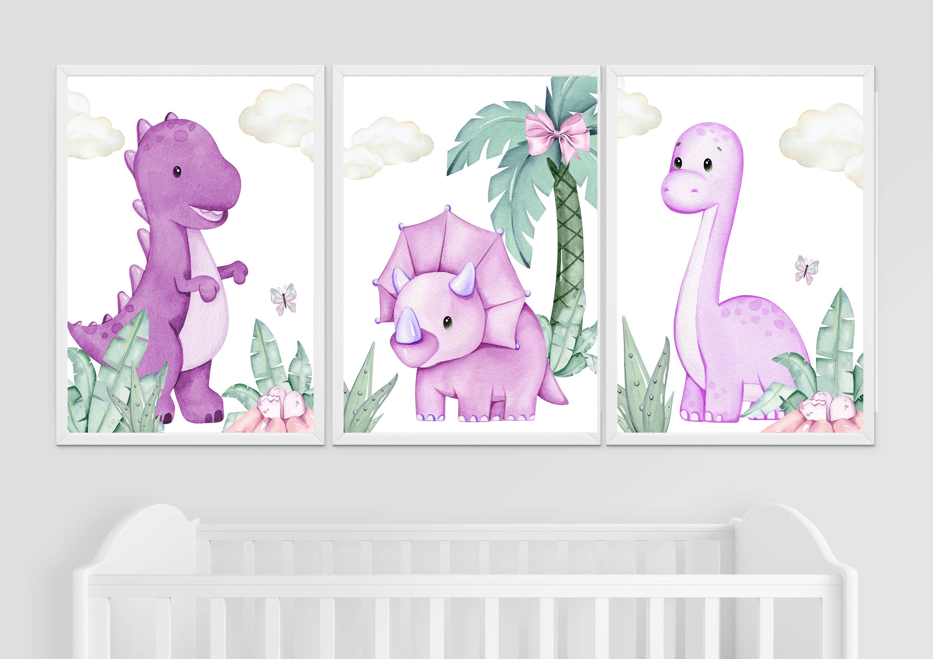 Baby girl dinosaur room deals
