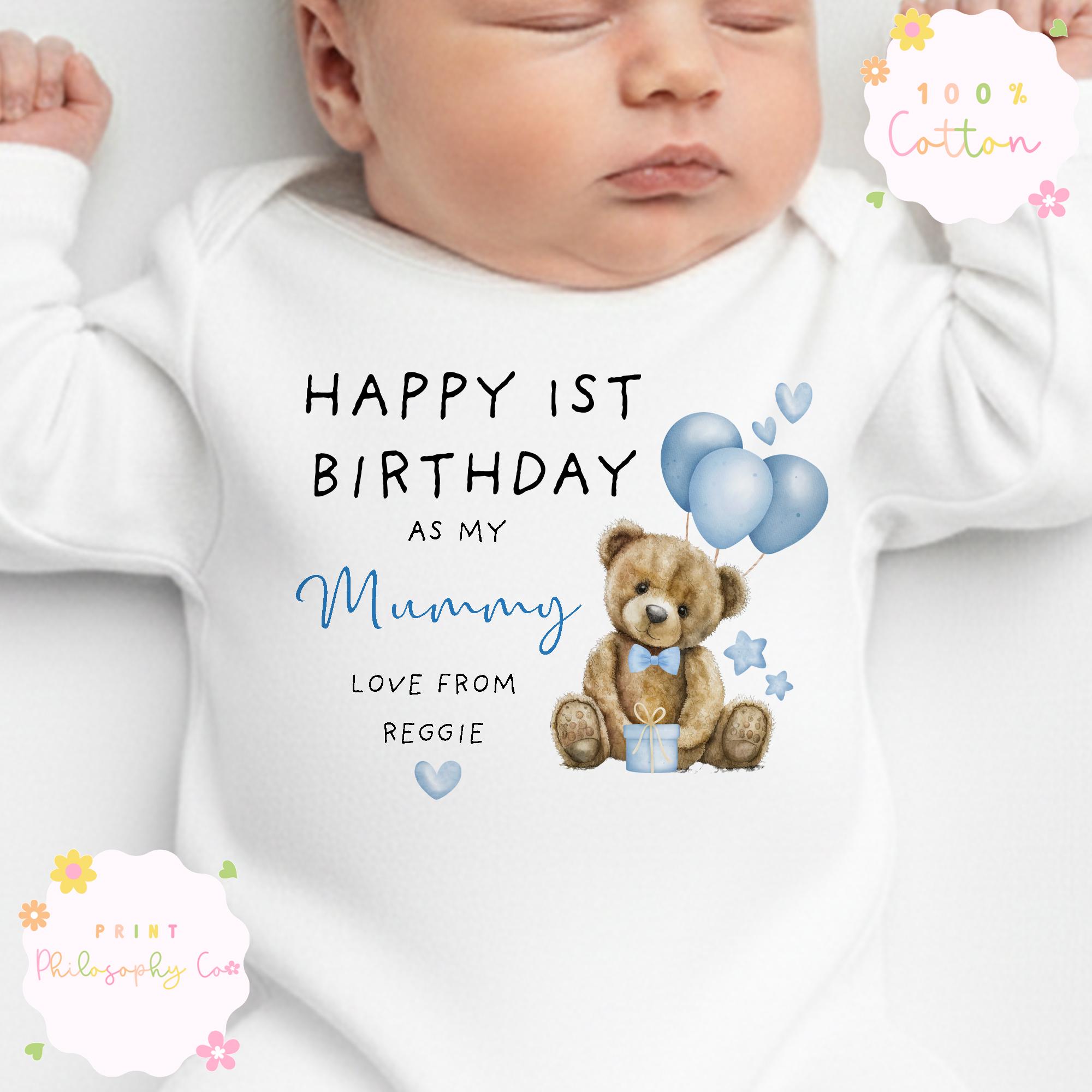 princess polly baby blue dress 1st Birthday Girl Outfit main image 1