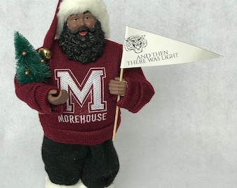 Morehouse Holiday Black Santa