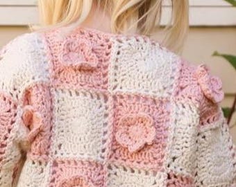 Cleo Cardigan Crochet Pattern - Etsy Norway