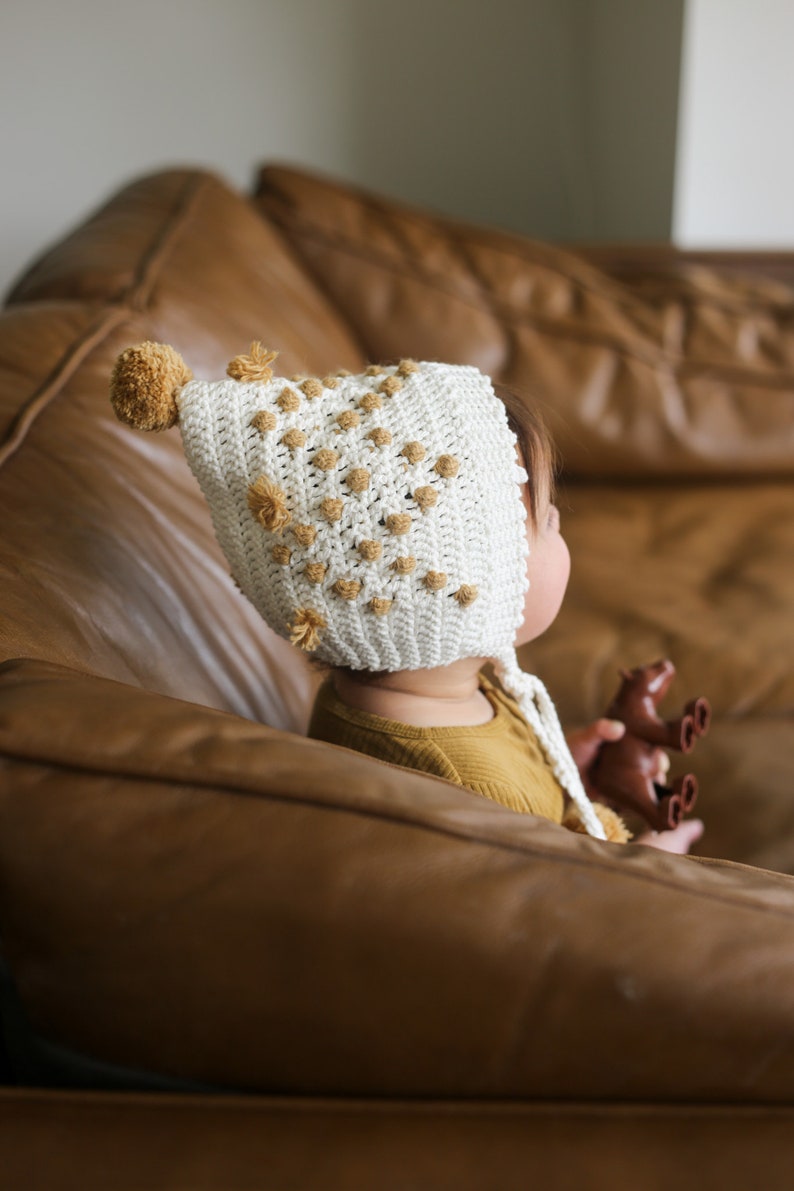 Boho Bonnet Crochet Pattern image 8