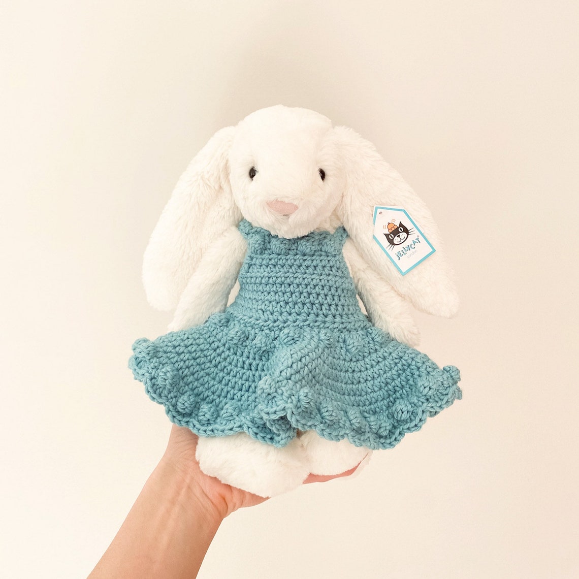 CROCHET PATTERN Jellycat Dresses for size Small and Medium Etsy España