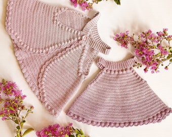 CROCHET PATTERN (for Sport/5ply yarn) - Blossom Top
