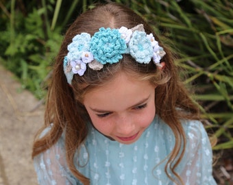 Crochet Flower Headband Pattern