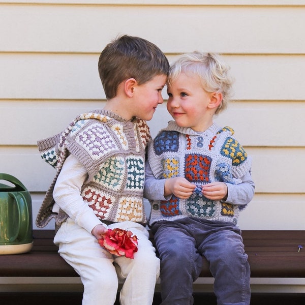 CROCHET PATTERN - Harvest Poncho