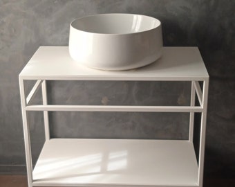 Badezimmer Möbel Waschtisch Industriedesign Stil Design
