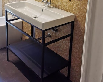 Badezimmer Möbel 80x45x85 cm Handytasche Salle de bain meuble de bain Waschtischunterschrank waschtish Handytasche noBadezimmer