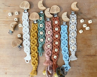 Makramee Schnullerkette