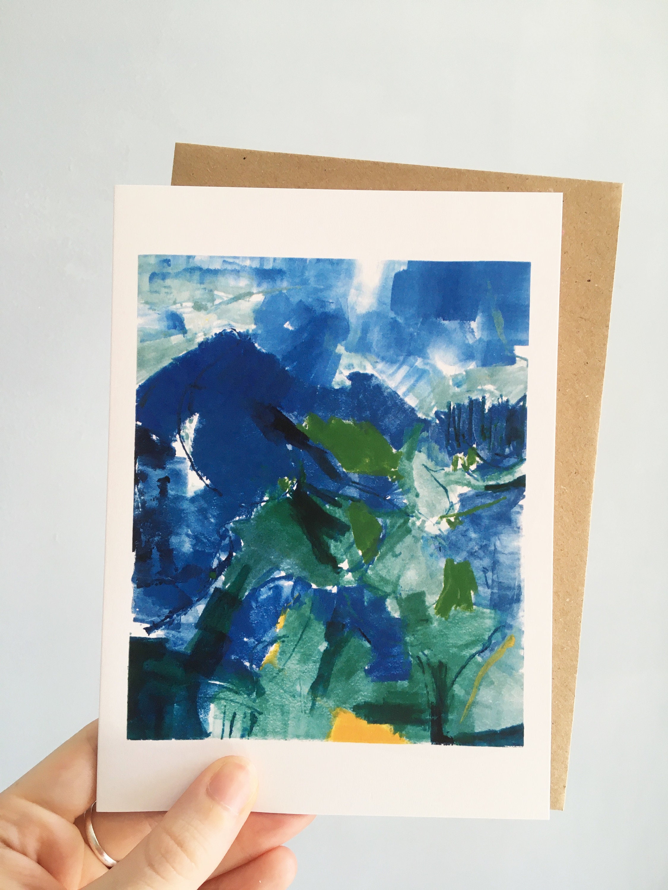 Blue Mountain Greeting Card
