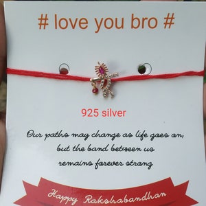 ganpati silver rakhi 925 silver rakhi for brother rakhi for kids
