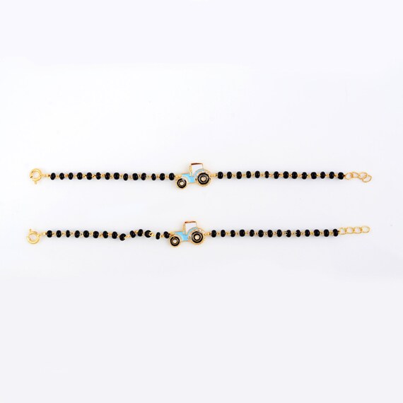 1 Gram Gold Plated Eye-catching Design Mangalsutra Bracelet For Women -  Style A234 – Soni Fashion®
