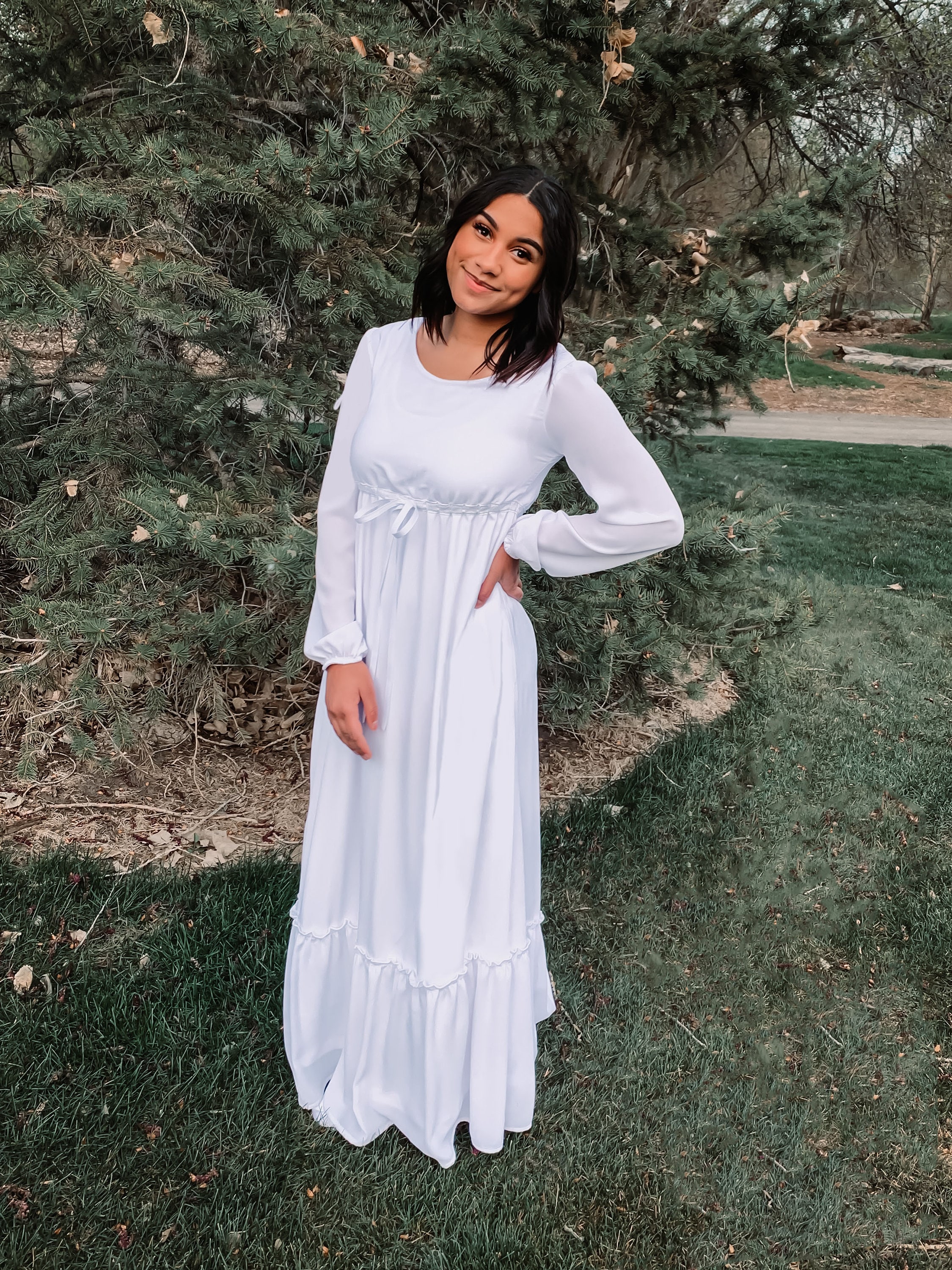 Plus Size Modest Temple Dresses The Trilby Modest Temple Dress