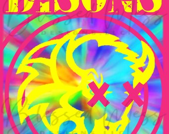 Rock&Roll BISONS MASCOT digital download PNG