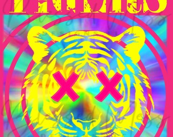 Rock&Roll TIGER digital download PNG