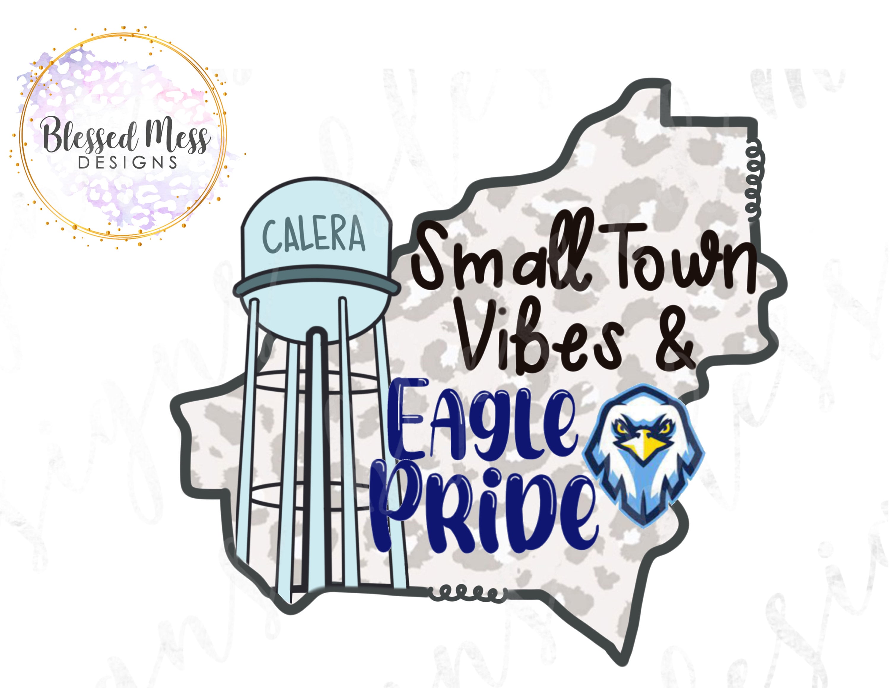 Small Town Vibes and Eagle Pride Sublimation Digital Download Etsy UK