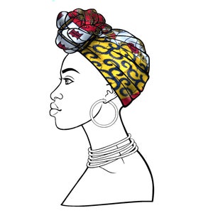 African Head Scarf, Ankara Head Wrap, Ankara Head Scarf, Wax Print Fabric Head Wrap, Head Turban