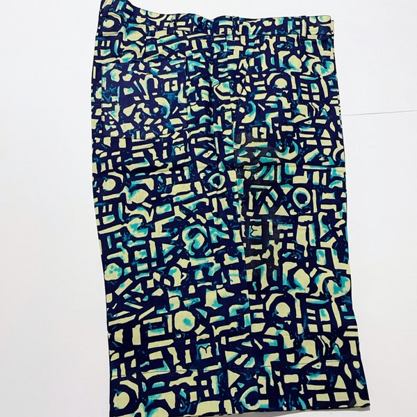 Wax Print Fabric Mens Shorts, Ankara Print Summer Shorts, Mens shorts, Mens Clothing