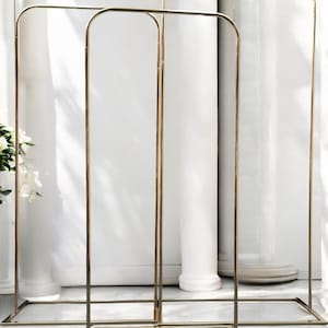 Cornice nera, oro e argento, supporto per arco nuziale, supporto per cartello di benvenuto, supporto per sfondo per baby shower, arco da spiaggia, arco di sfondo, arco di palloncini