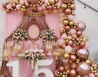 Balloon Arch DIY Kit | Rose Gold |Balloon Garland Party, Wedding, Birthday 137pcs