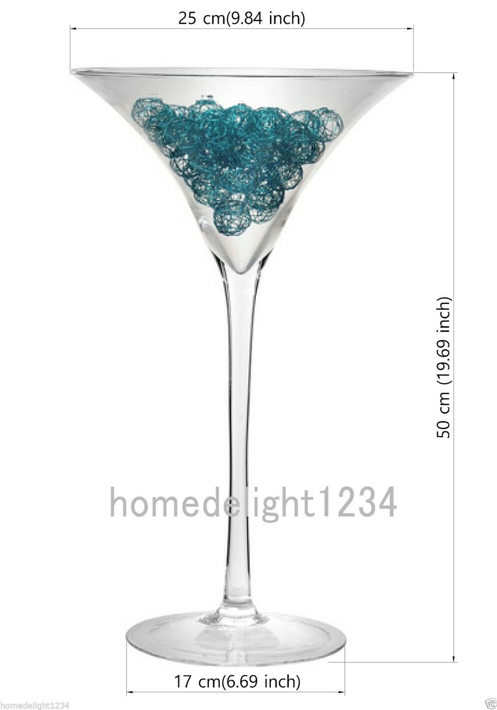 Large Martini Glass Vase Table Centrepiece Wedding Decorations Etsy