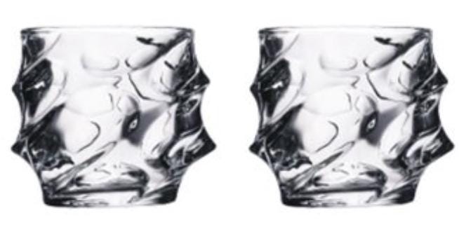 KANARS Whiskey Glasses Set Of 6 With Elegant Gift Box,10