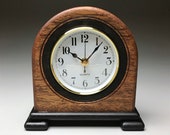 Mahogany Desk Clock
