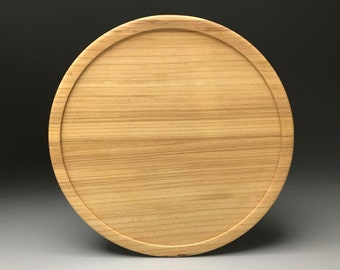 12&quot; Diameter Elm Lazy Susan