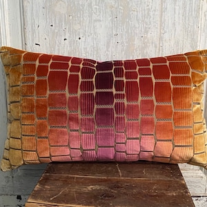 Funda de almohada de terciopelo de seda, moderna, decorativa, de diseño italiano, para la zona lumbar, colorida y decorativa para sofá.