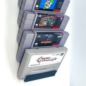 SNES/スーパーファミコン 5カートリッジ壁掛けマウント