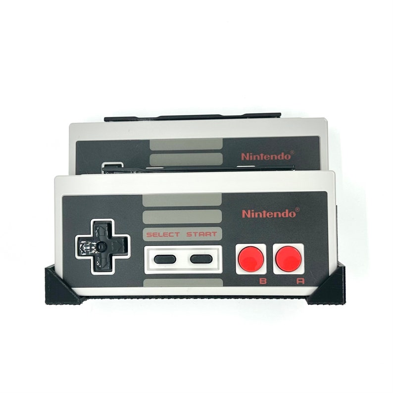 NES Dual Controller Wall Mount (CORDLESS) - Etsy