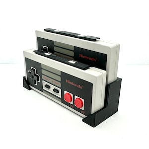 NES Dual Controller Display Stand (CORDLESS)
