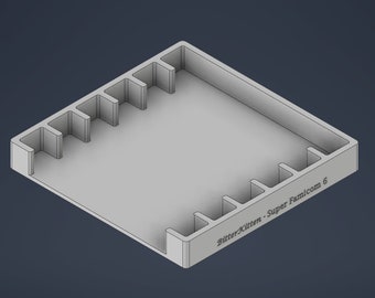 Super Famicom 6-Cartridge Storage Tray