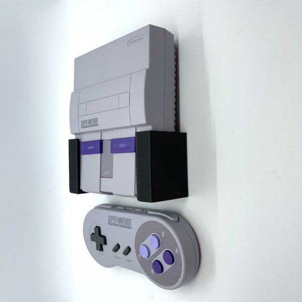 Mini SNES Console Mount (SCREWS INCLUDED)