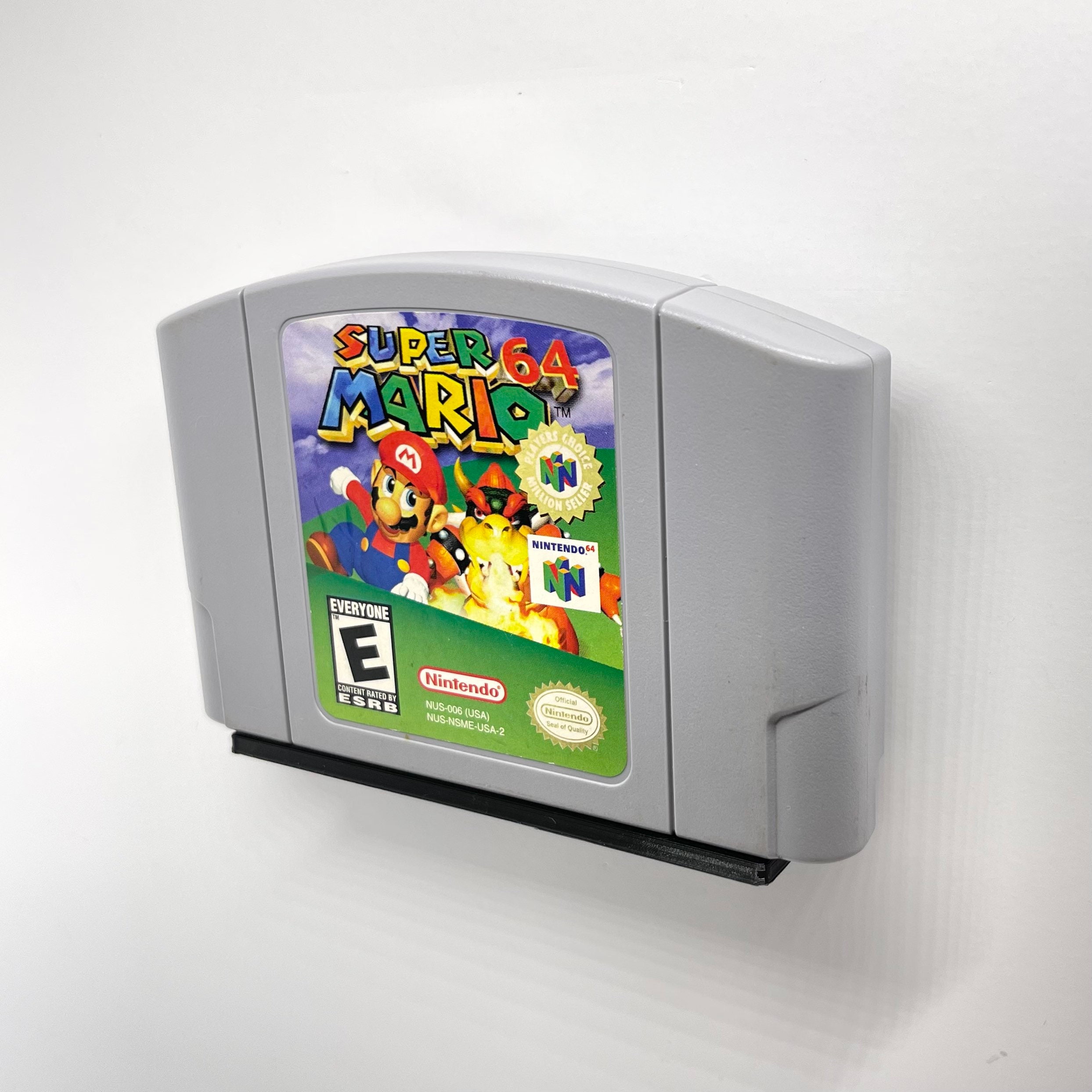 N64 Cartridge Wall Mount/Stand Etsy