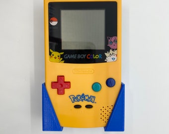 Support/support mural couleur GameBoy