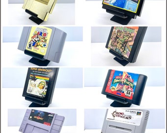Game Cartridge Display Stand